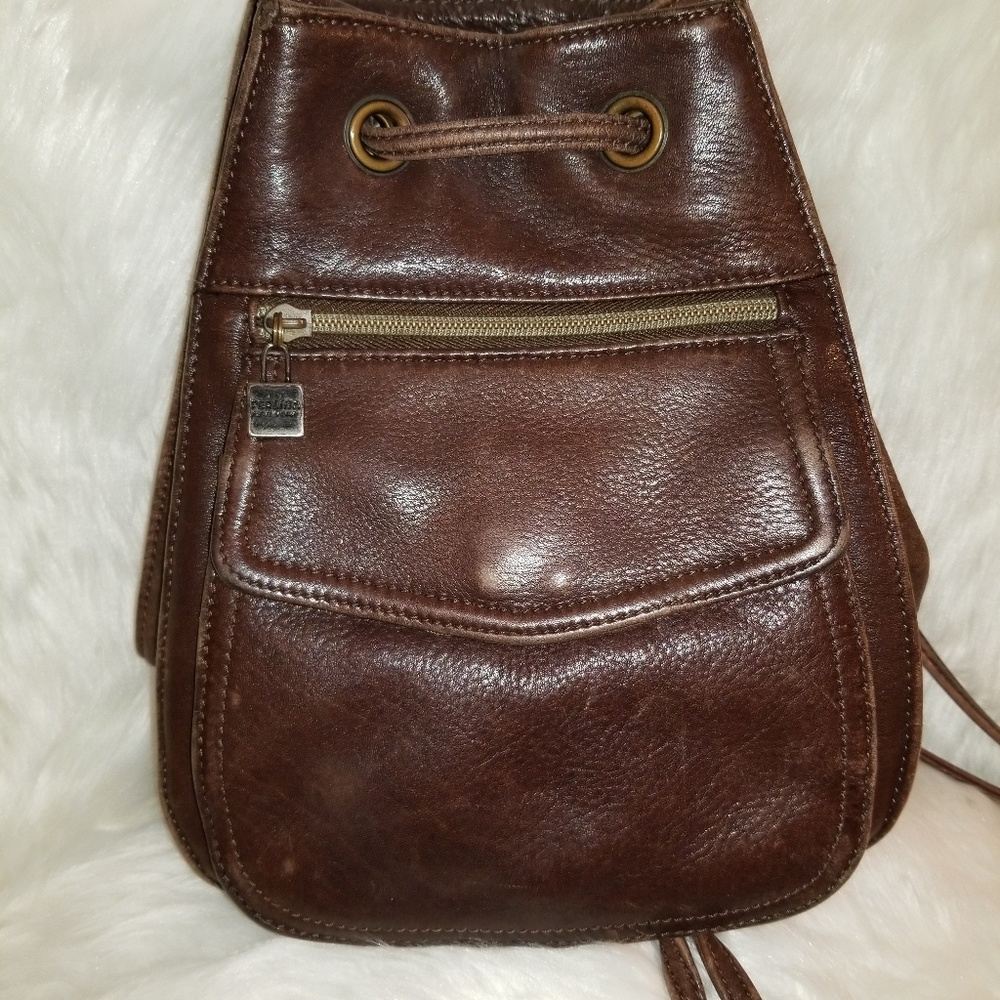Vintage Fossil Backpack Purse